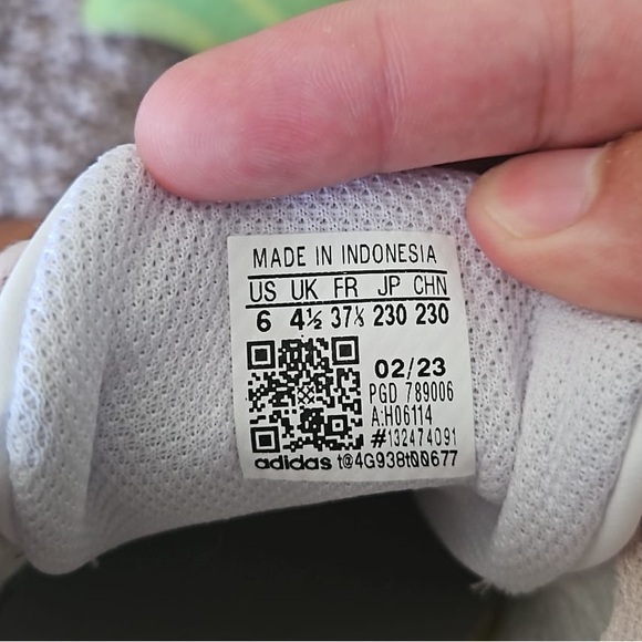 NWT Adidas Adidas VL Court 2.0 Women's Shoes - Light Pink - H06114 - Picture 11 of 11